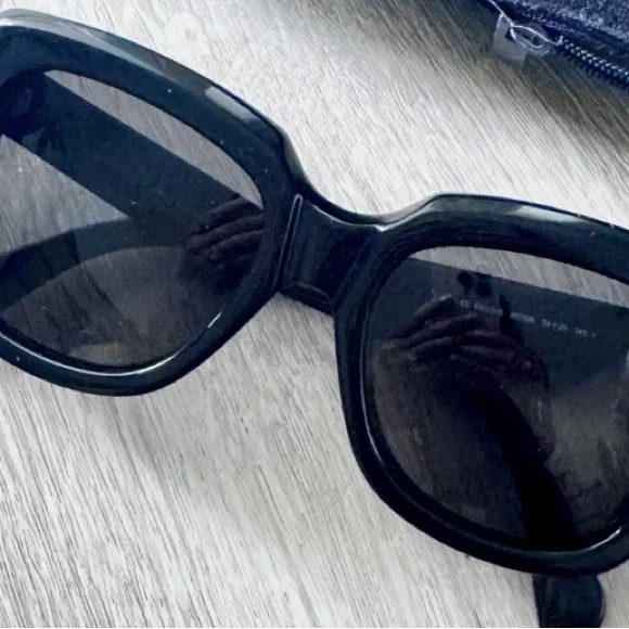 Celine Cocoon 41022 Sunglasses with Case - Black - Picture 5 of 5